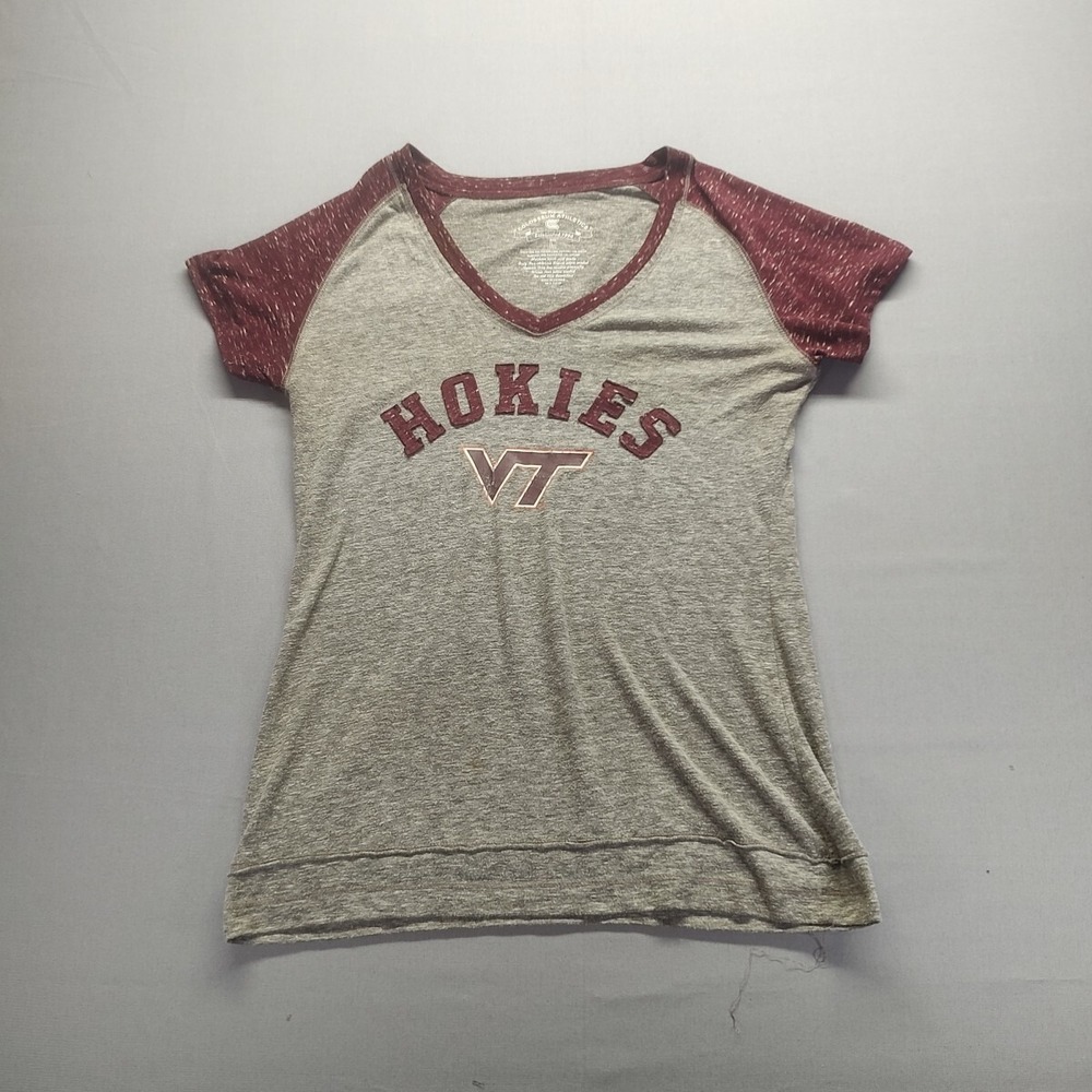 Women's Virginia Tech V-neck Shirt Large